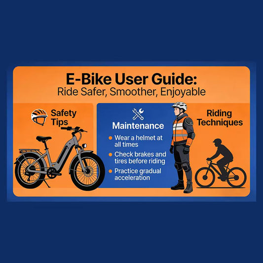How to Ride Your Electric Bike with Safety?