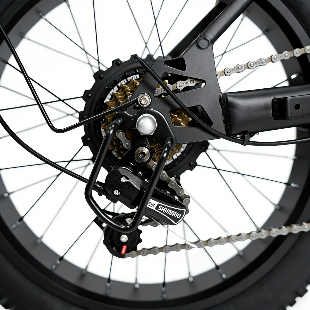 YANGOR Y20pro 20inch Fat Tire Hydraulic Brake 48V 500W E-bike